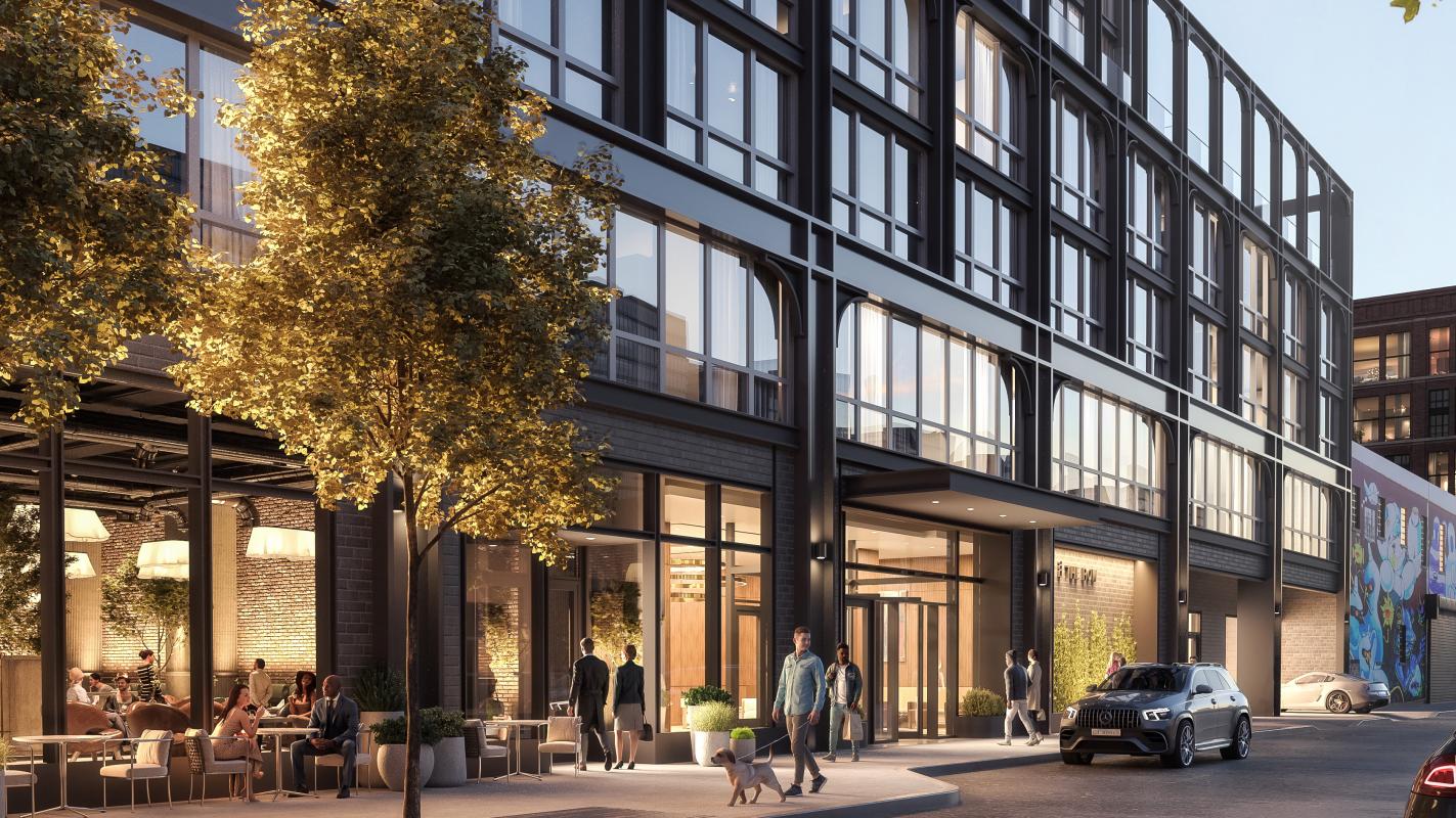 Preleasing starts for The Row Fulton Market Urbanize Chicago